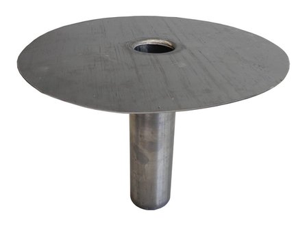Dakdoorvoer Plakplaat steekstuk Lood diameter 80 mm