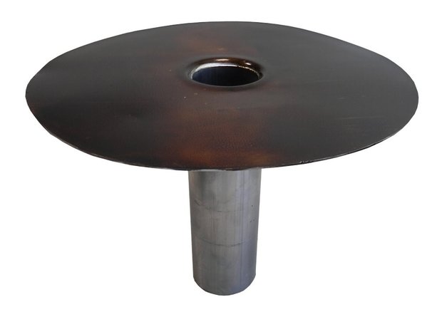 Dakdoorvoer Plakplaat Steekstuk Lood diameter 100 mm Primer