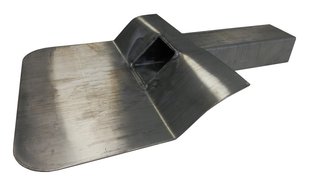 Kiezelbak Lood 60 x 80 mm Lang 500 mm 45 gr